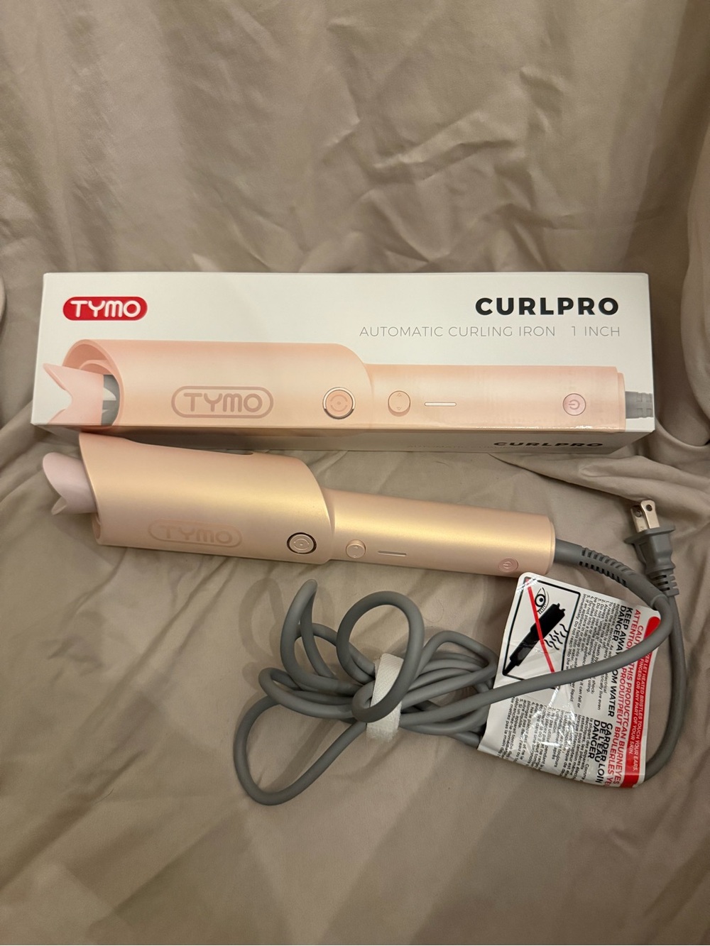 TYMO CurlPro Automatic Curling Iron - Pink